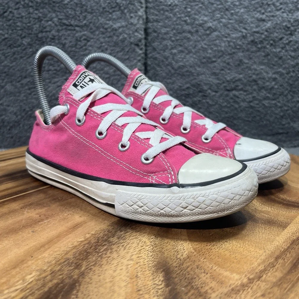 Converse Chuck Taylor All Star Pink Pow Shoes Sneakers Kids 2‎ Womens 4